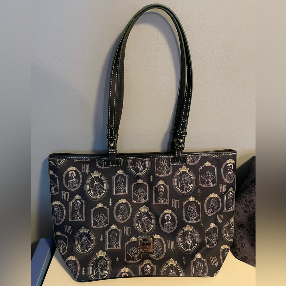Disney Dooney & Bourke Haunted Mansion Portraits Tote